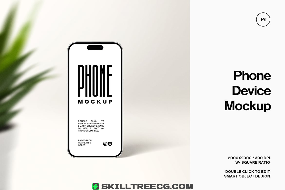 Phone Device Mockup（949238）-技能树